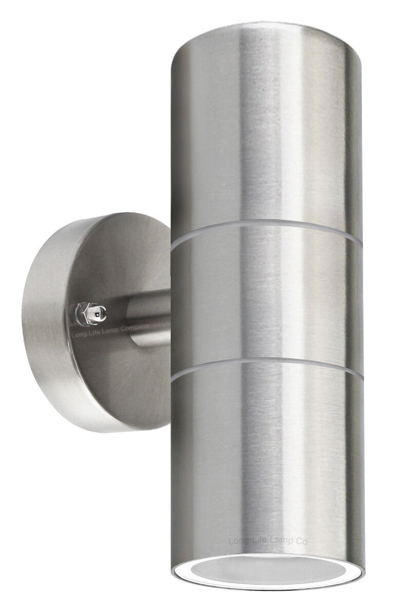 LED Outdoor Wall Light – Modern Up & Down Stainless Steel
