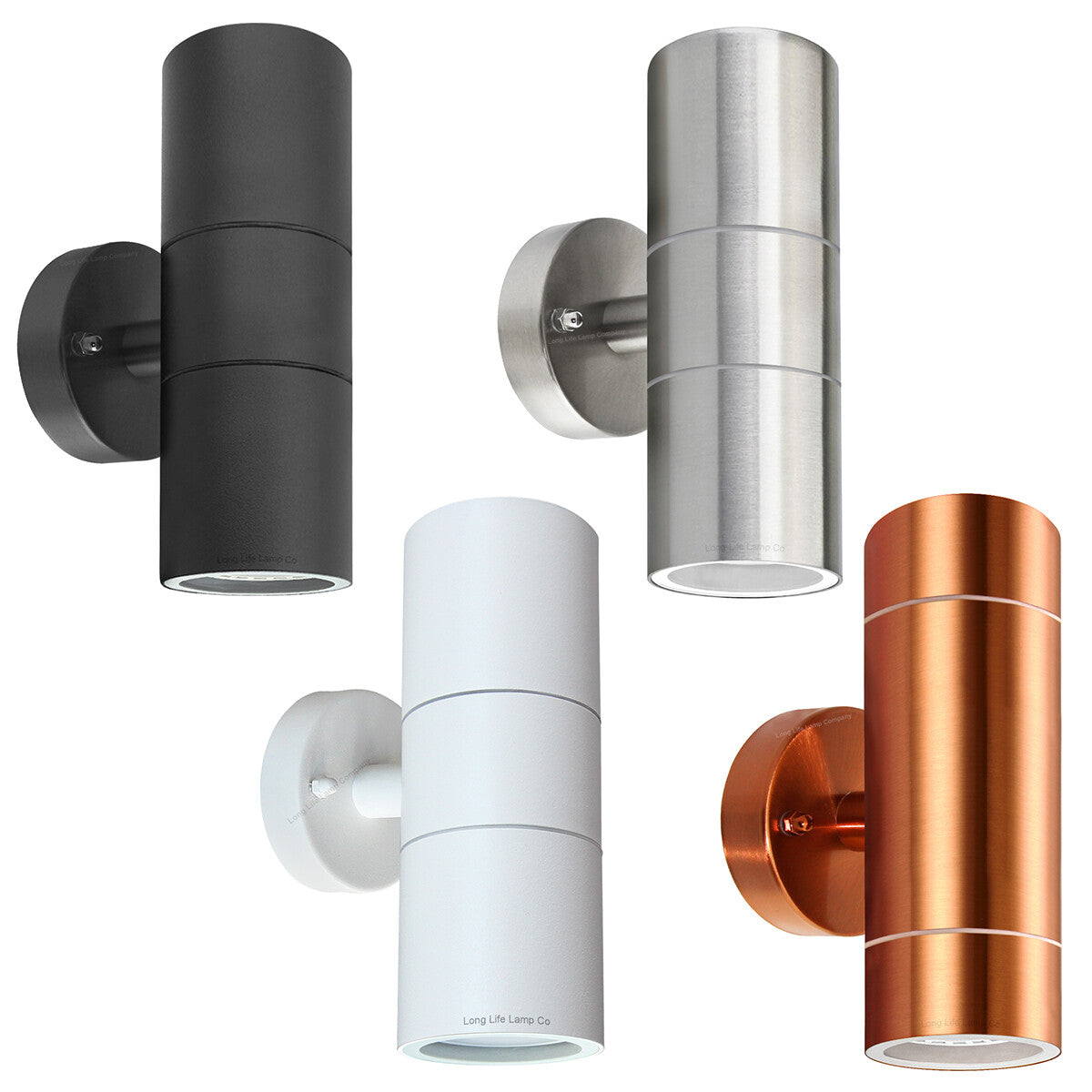 LED Outdoor Wall Light – Modern Up & Down Stainless Steel