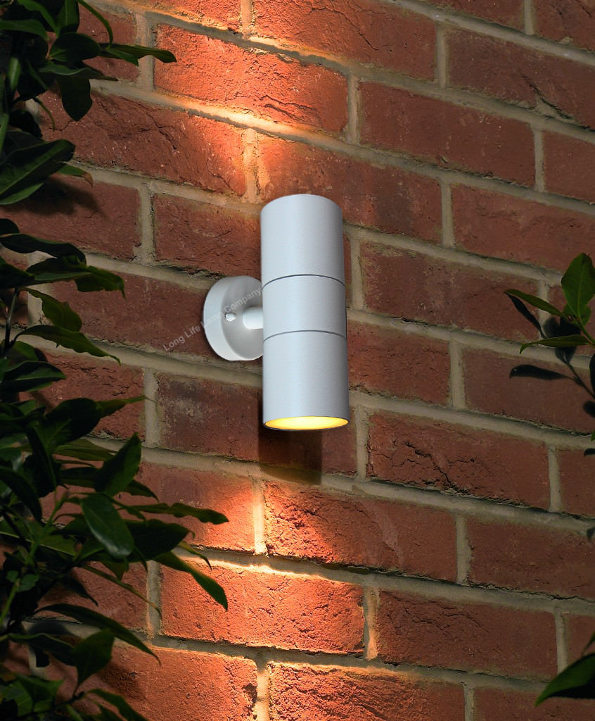 LED Outdoor Wall Light – Modern Up & Down Stainless Steel