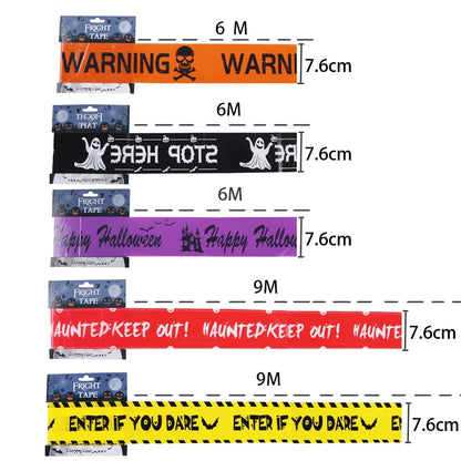 Halloween Warning Tape – Party & Home Decoration