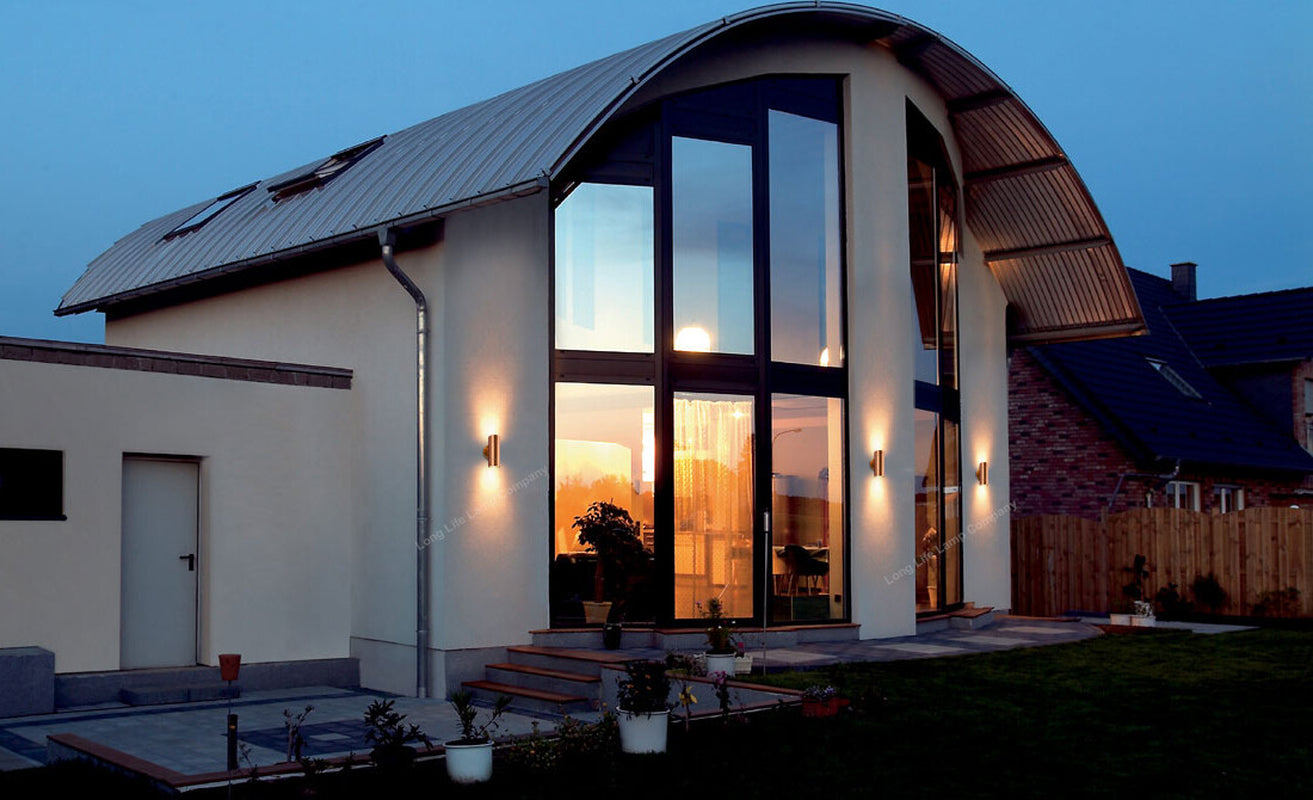 LED Outdoor Wall Light – Modern Up & Down Stainless Steel