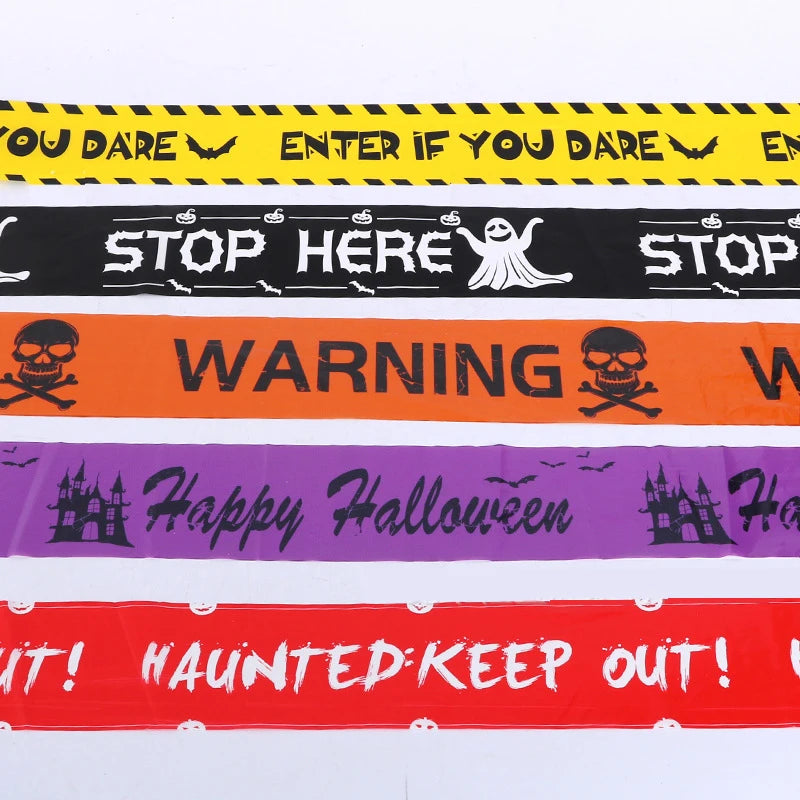 Halloween Warning Tape – Party & Home Decoration