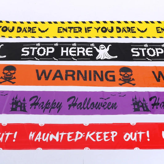 Halloween Warning Tape – Party & Home Decoration
