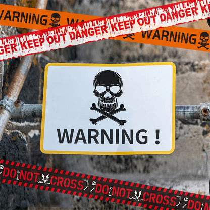 Halloween Warning Tape – Party & Home Decoration