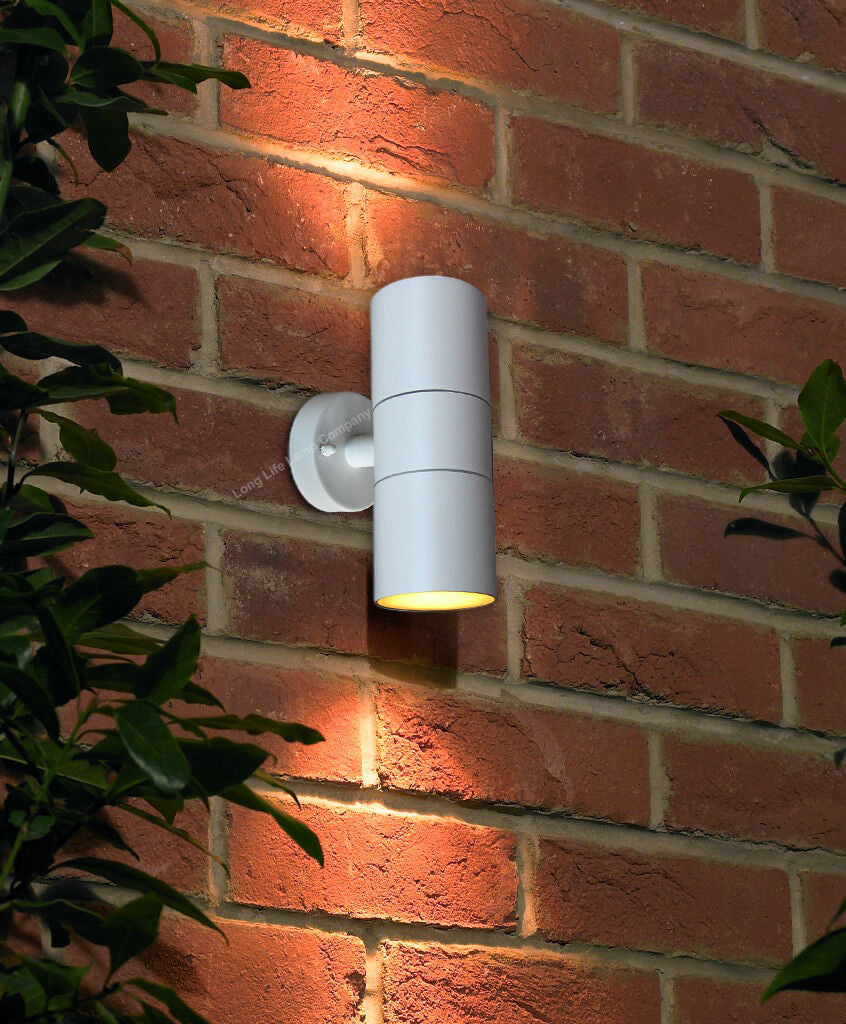 LED Outdoor Wall Light – Modern Up & Down Stainless Steel