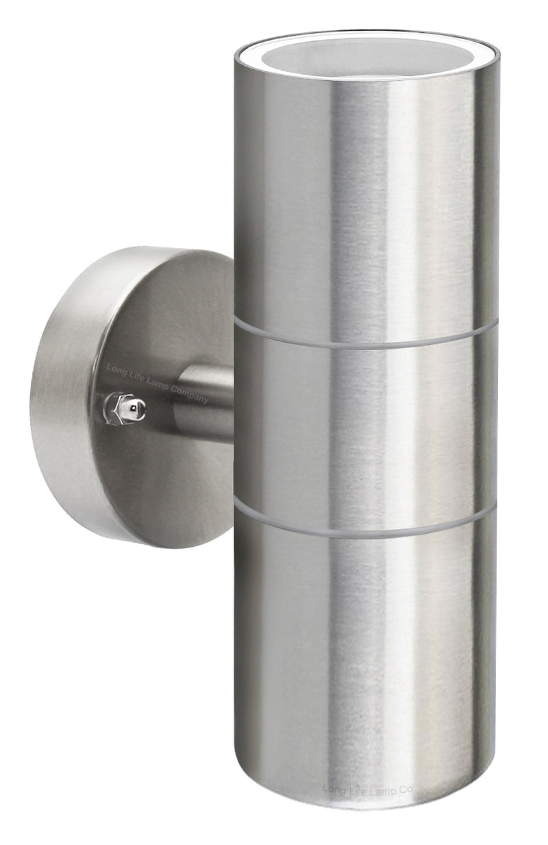 LED Outdoor Wall Light – Modern Up & Down Stainless Steel