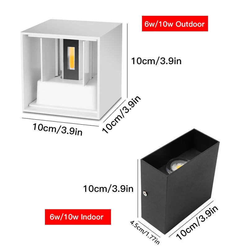 IP65 Waterproof LED Wall Light – Outdoor 