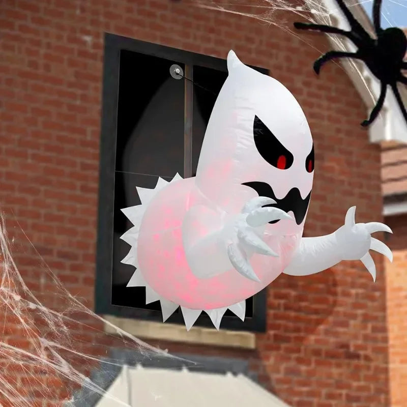 Spooky Inflatable Ghost – Horror Party Yard & Window Decor
