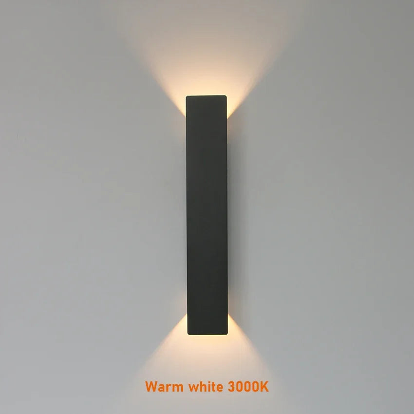 Modern Waterproof LED Wall Lamp – Up & Down Outdoor Light