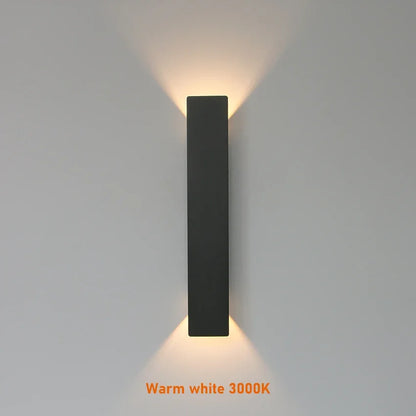 Modern Waterproof LED Wall Lamp – Up & Down Outdoor Light