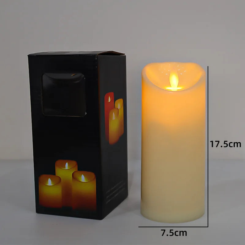 LED Flameless Tea Light Candles – Battery-Powered Decorative Candles for Weddings, Parties, and Home Décor