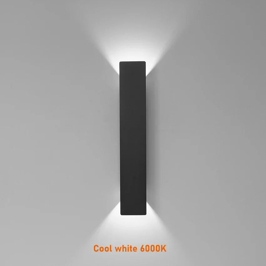 Modern Waterproof LED Wall Lamp – Up & Down Outdoor Light