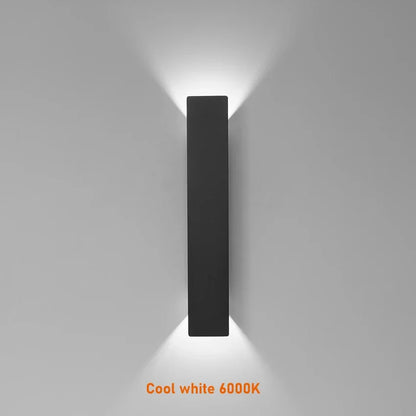 Modern Waterproof LED Wall Lamp – Up & Down Outdoor Light
