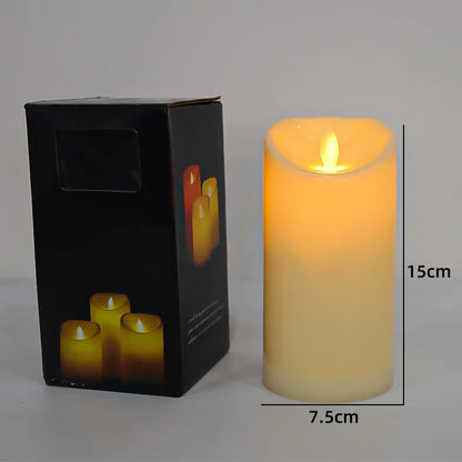 LED Flameless Tea Light Candles – Battery-Powered Decorative Candles for Weddings, Parties, and Home Décor
