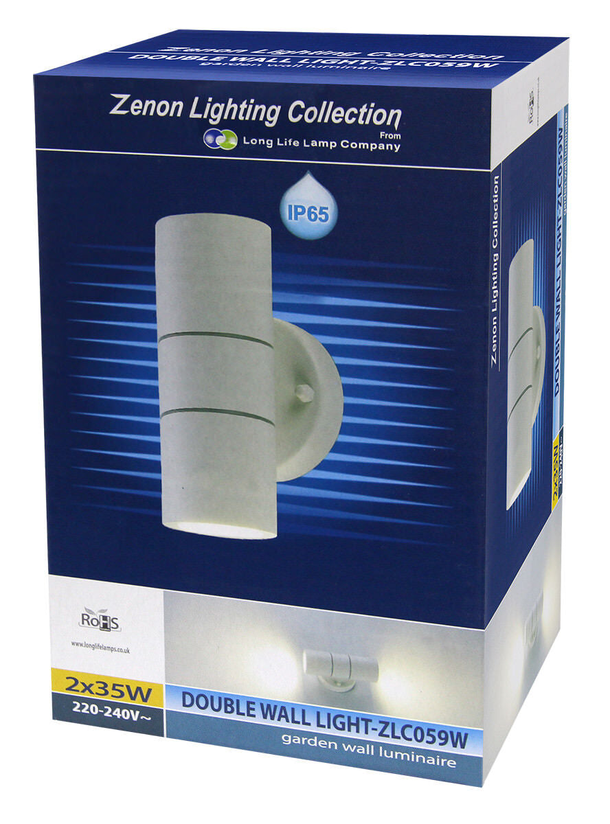LED Outdoor Wall Light – Modern Up & Down Stainless Steel