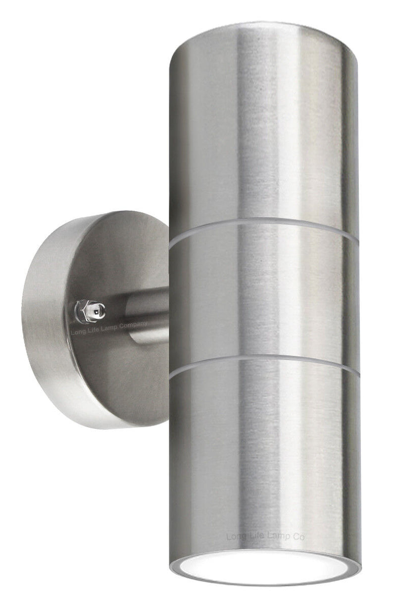 LED Outdoor Wall Light – Modern Up & Down Stainless Steel