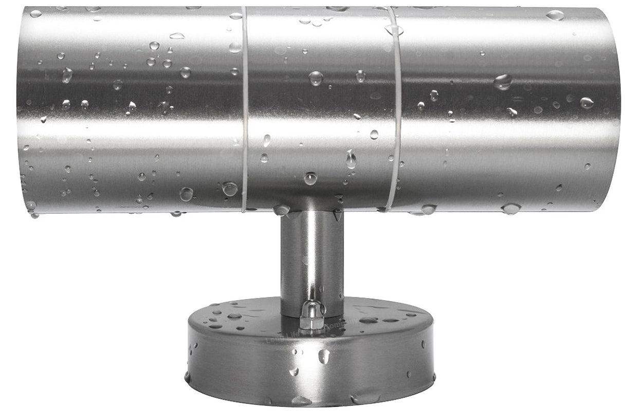 LED Outdoor Wall Light – Modern Up & Down Stainless Steel