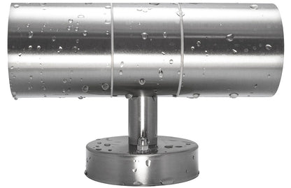 LED Outdoor Wall Light – Modern Up & Down Stainless Steel