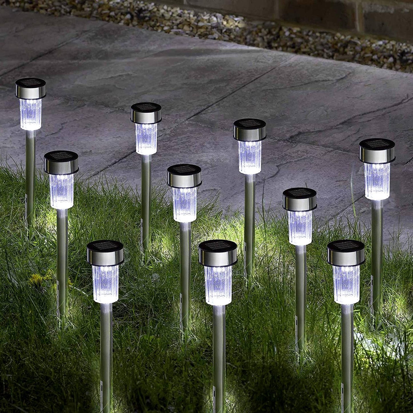 Garden Glow Solar Lights (10 Pack)