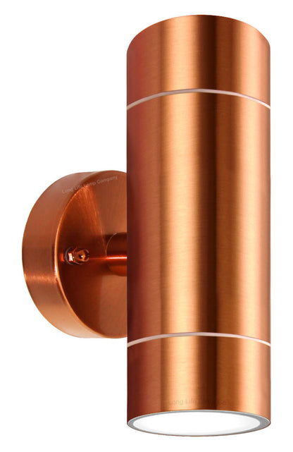 LED Outdoor Wall Light – Modern Up & Down Stainless Steel