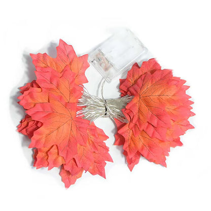 Autumn Maple Leaf LED Fairy Lights