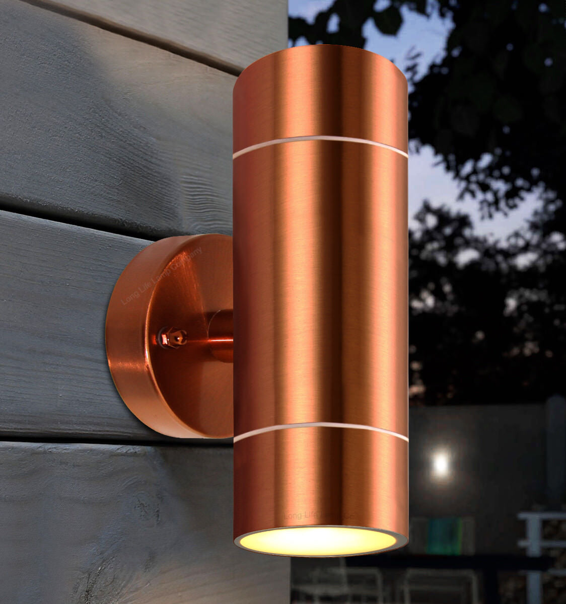 LED Outdoor Wall Light – Modern Up & Down Stainless Steel