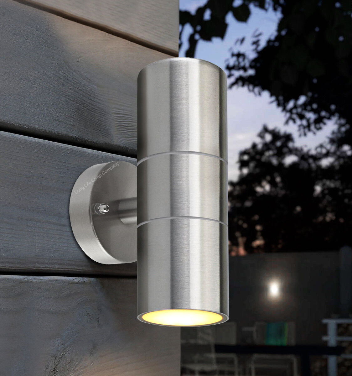 LED Outdoor Wall Light – Modern Up & Down Stainless Steel