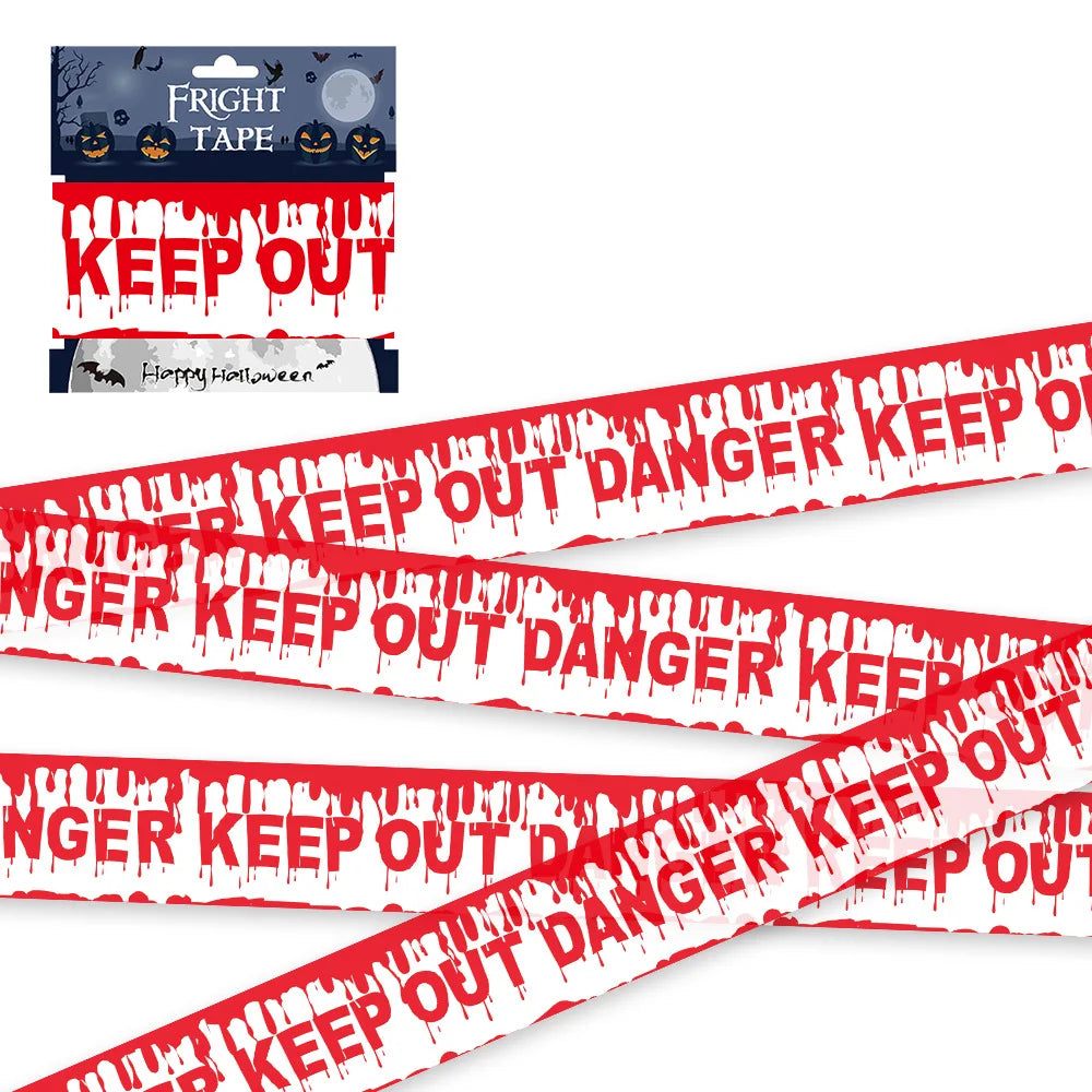 Halloween Warning Tape – Party & Home Decoration
